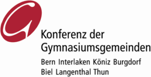 Logo Konferenz der Gymnasiumsgemeinden Bern Interlaken Köniz Burgdorf Biel Langenthal Thun