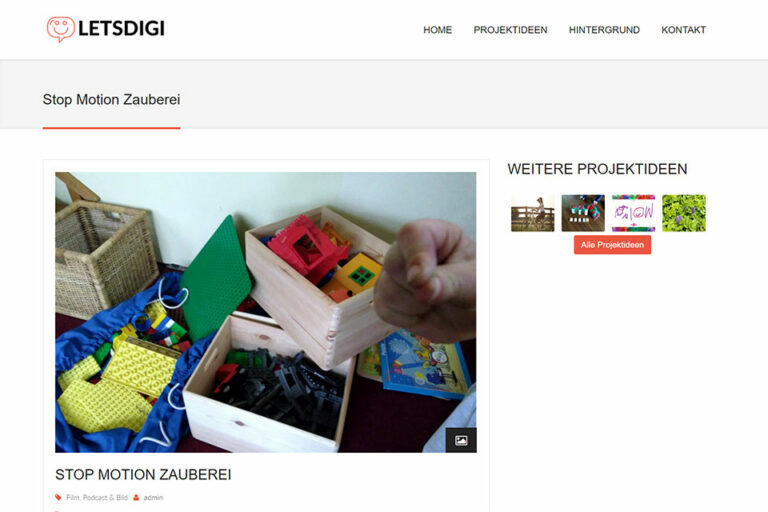 zum Beitrag Stop Motion-Zauberei von letsdigi