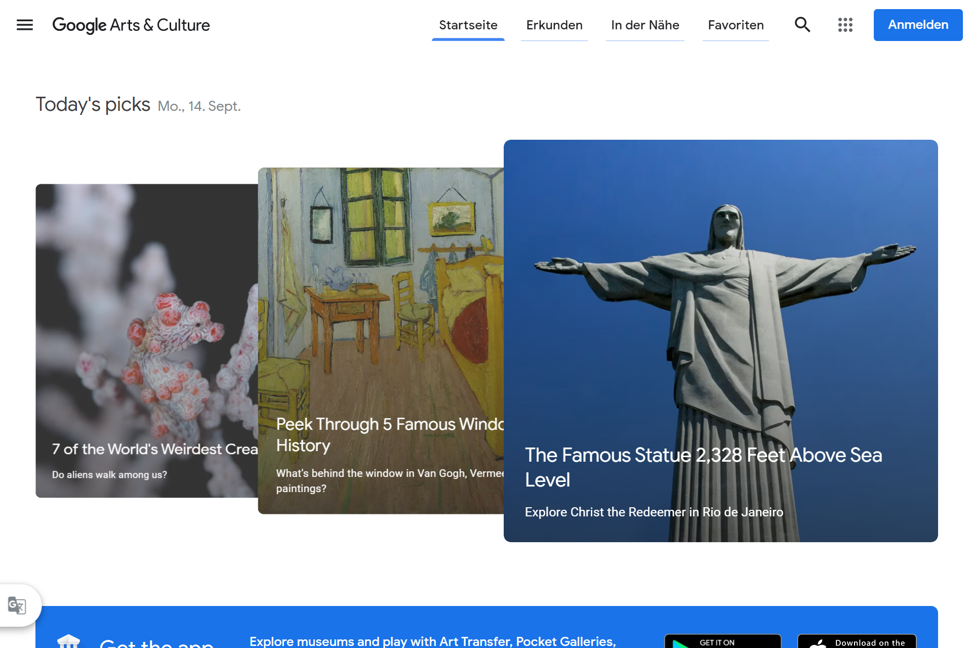 zur Webseite Google Arts & Culture