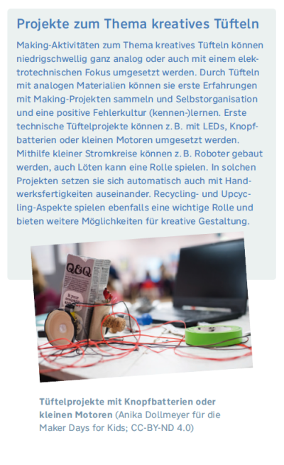 Ideen für Making-Projekte 01